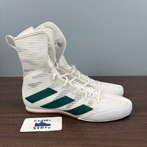 adidas White and Green Athletic Shoes